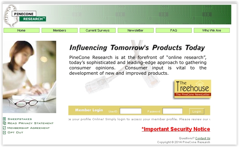 Pinecone-Research-Home-Page